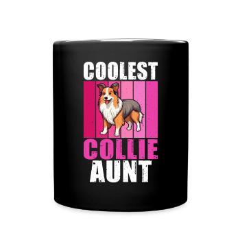 Cadeaux Collie - Mug uni - noir - Devant