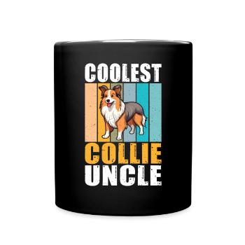 Cadeaux Collie - Mug uni - noir - Devant