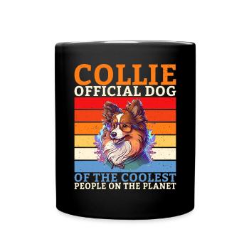 Cadeaux Collie - Mug uni - noir - Devant