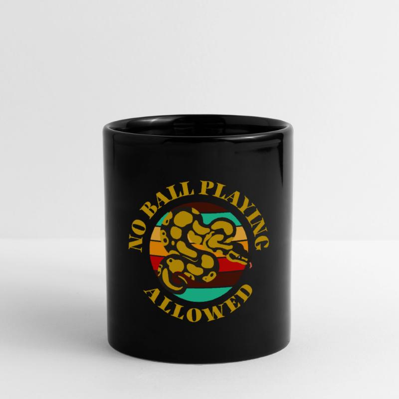 Ball Python Königspython Schlange Tasse einfarbig