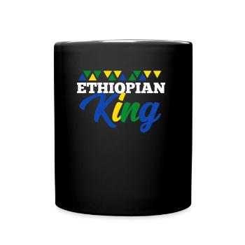 Ethiopia - Full Colour Mug - black - Front