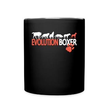 Chien Boxer Propriétaire de chien Idée cadeau - Mug uni - noir - Devant