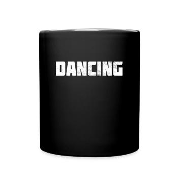 Danser - Mug uni - noir - Devant