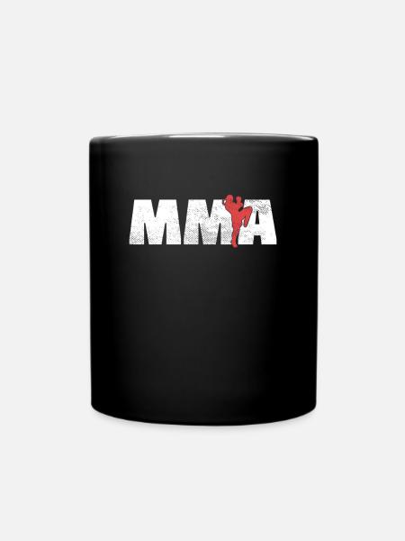 Kampfsport - Tasse einfarbig - Schwarz