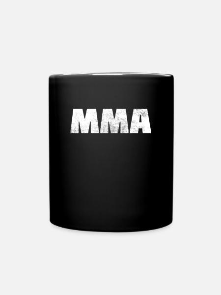 Kampfsport - Tasse einfarbig - Schwarz