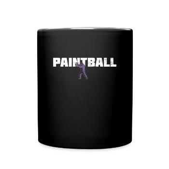 Paintball - Mug uni - noir - Devant