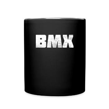 BMX - Full Colour Mug - black - Front