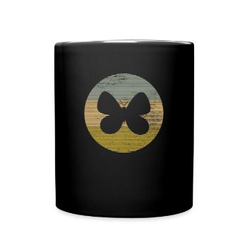 Butterfly - Full Colour Mug - black - Front