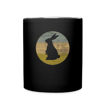 Hare - Full Colour Mug - black - Front