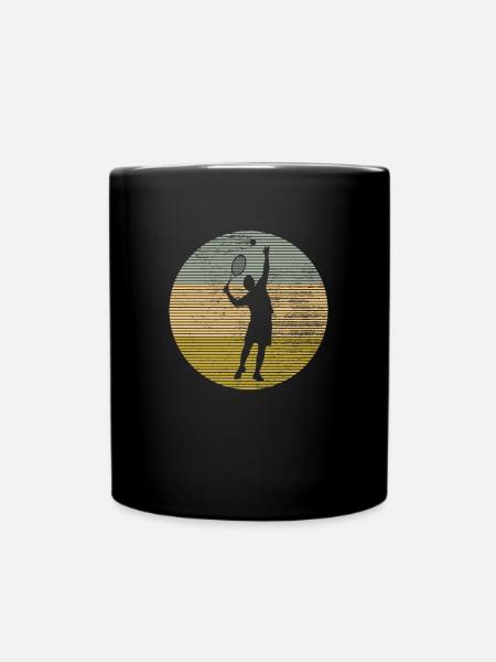 Badminton - Tasse einfarbig - Schwarz