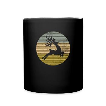 Elk - Full Colour Mug - black - Front