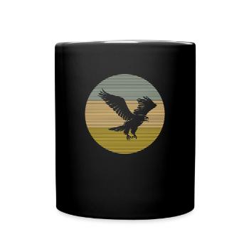 Eagle - Full Colour Mug - black - Front