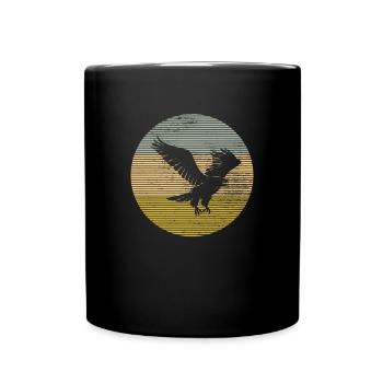 Eagle - Full Colour Mug - black - Front