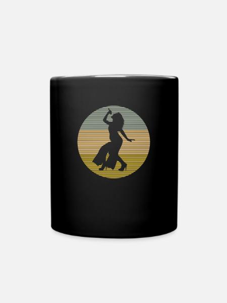 Singen - Tasse einfarbig - Schwarz