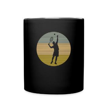 Badminton - Full Colour Mug - black - Front