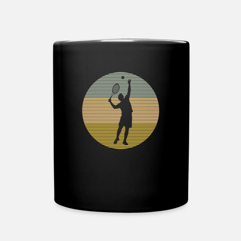 Badminton - Tasse einfarbig - Schwarz