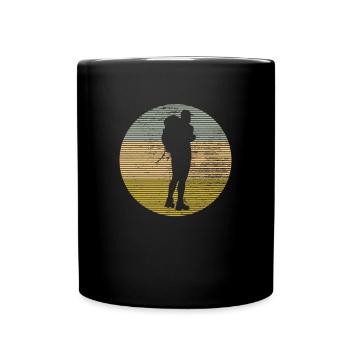 Alpinisme - Mug uni - noir - Devant