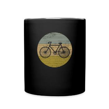 Bicyclette - Mug uni - noir - Devant