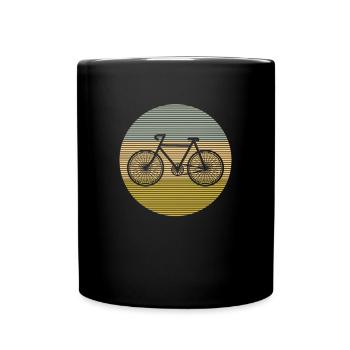 Bicyclette - Mug uni - noir - Devant