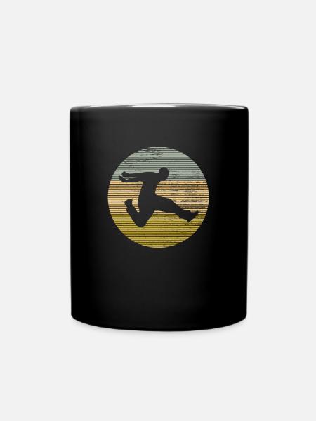 Parkour - Tasse einfarbig - Schwarz