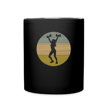 Fitness - Full Colour Mug - black - Front