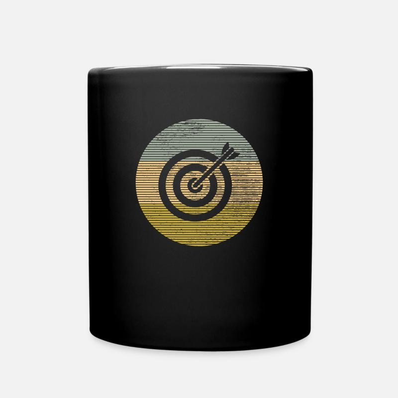 Fléchettes - Mug uni - noir