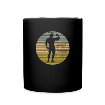 Culturisme - Mug uni - noir - Devant