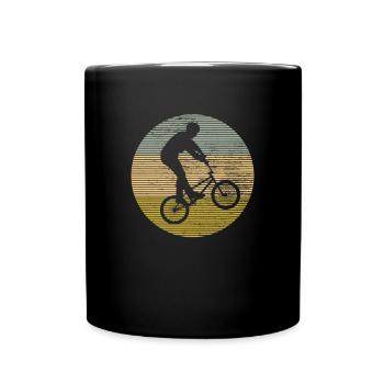 BMX - Full Colour Mug - black - Front