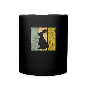 Hare - Full Colour Mug - black - Front