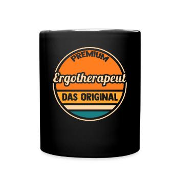 Ergotherapie Ergotherapeut - Tasse einfarbig - Schwarz - Vorne