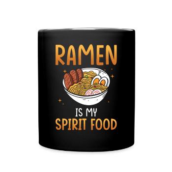 Ramen is my favorite dish - Full Colour Mug - black - Front