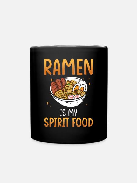 Ramen is my favorite dish - Full Colour Mug - black