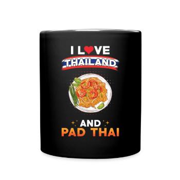 Pad Thaïlande Thaïlande Cuisine Thaïlandaise - Mug uni - noir - Devant