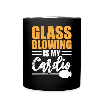 Glassblower - Full Colour Mug - black - Front