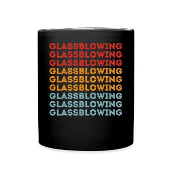 Glassblower - Full Colour Mug - black - Front