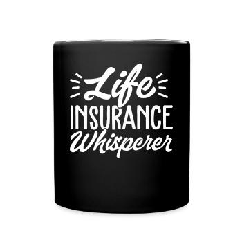 Funny Agent Broker - Full Colour Mug - black - Front