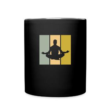 Meditation - Full Colour Mug - black - Front