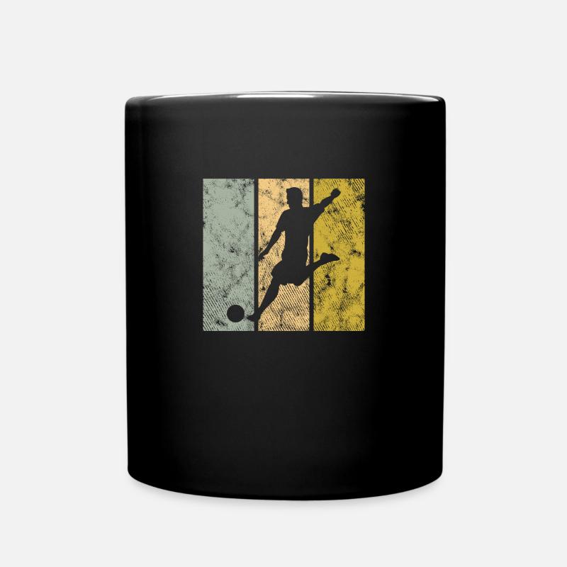 Football - Mug uni - noir