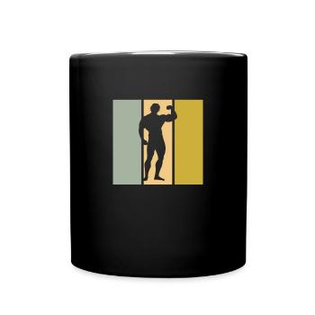 Culturisme - Mug uni - noir - Devant