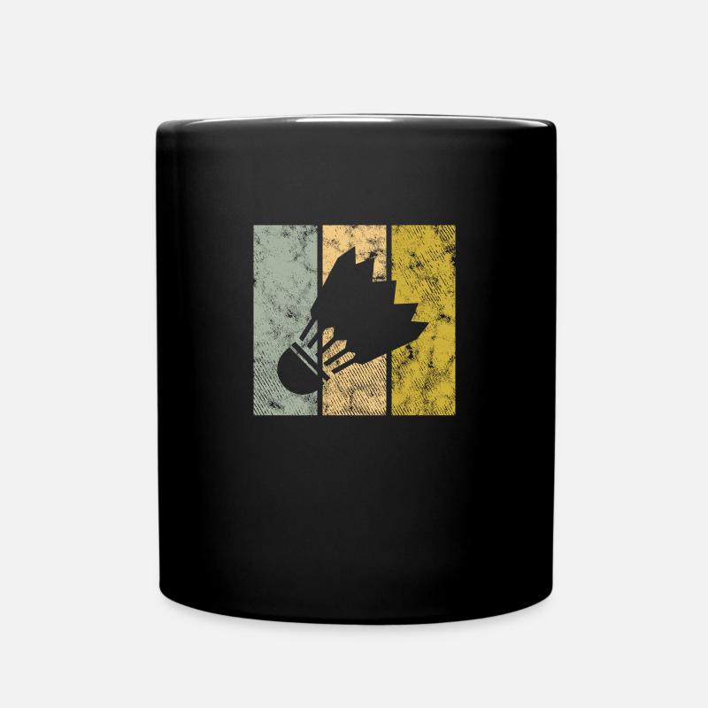 Badminton - Mug uni - noir