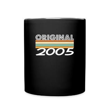 Original 2005 - Mug uni - noir - Devant