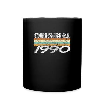 Original 1990 - Full Colour Mug - black - Front