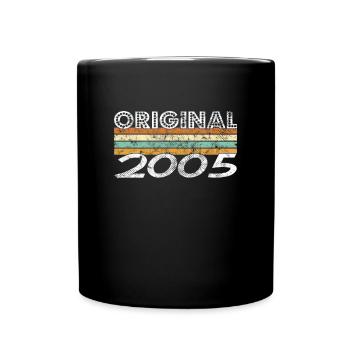 Original 2005 - Mug uni - noir - Devant
