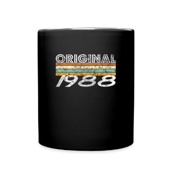 Original 1988 - Tasse einfarbig - Schwarz - Vorne