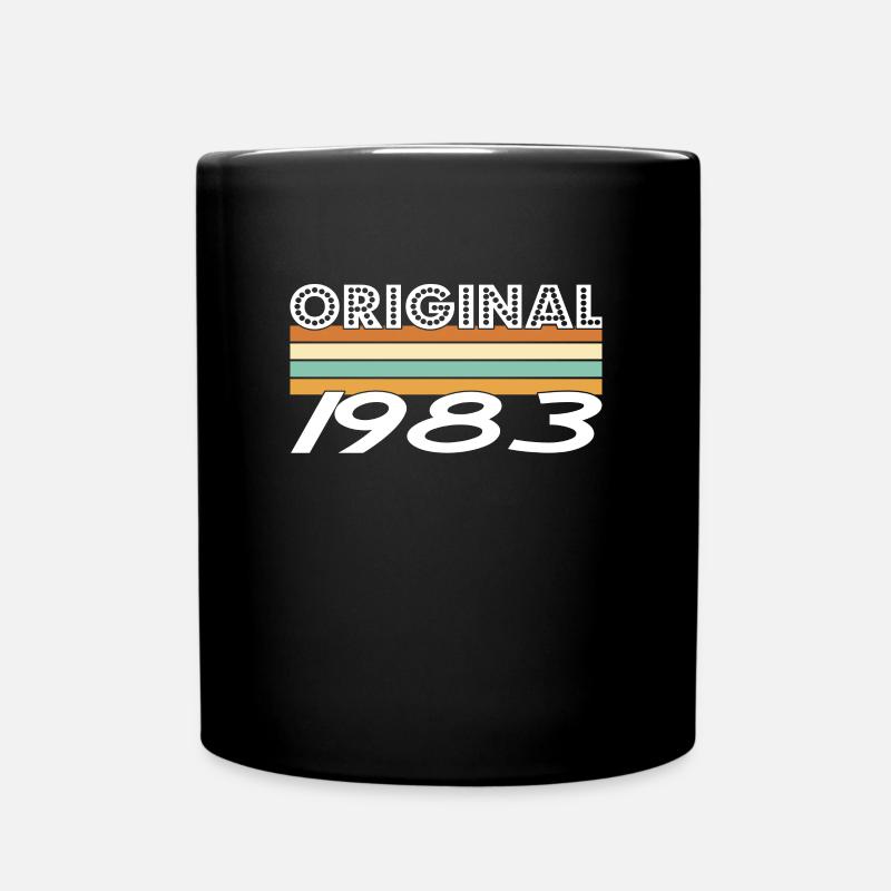 Original 1983 - Tasse einfarbig - Schwarz