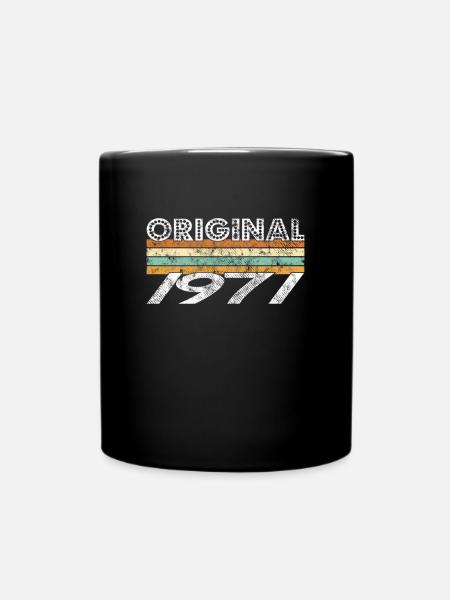 Original 1971 - Tasse einfarbig - Schwarz