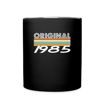 Original 1985 - Mug uni - noir - Devant