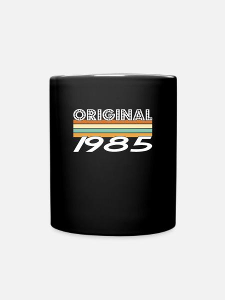 Original 1985 - Tasse einfarbig - Schwarz
