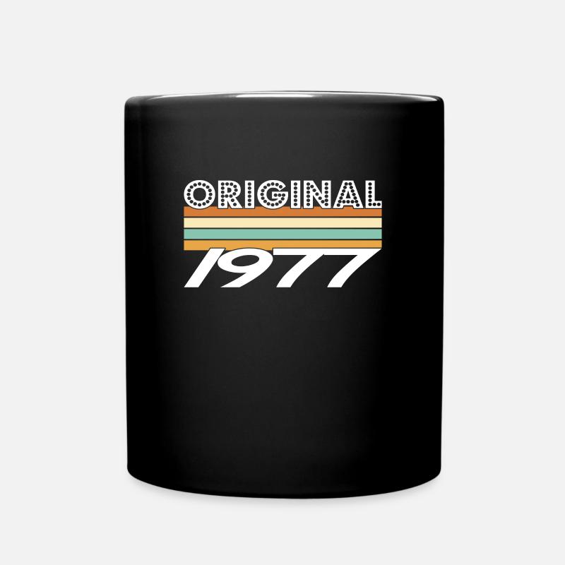 Original 1977 - Tasse einfarbig - Schwarz