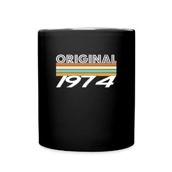 Original 1974 - Tasse einfarbig - Schwarz - Vorne